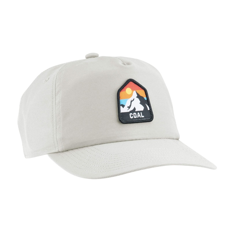 Coal The One Peak Cap in Light Grey