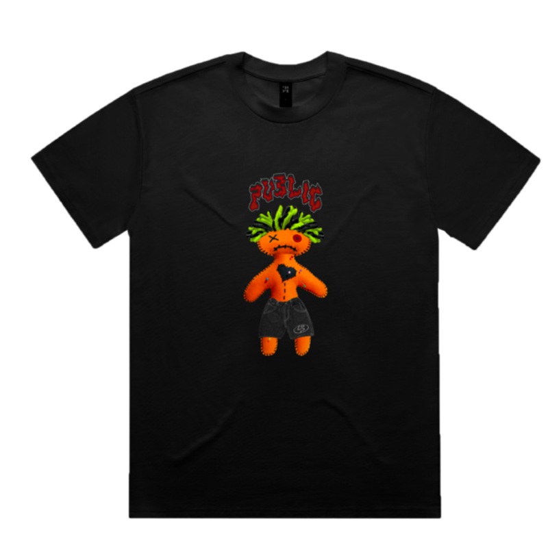 Public Voodoo  T Shirt in Black 2024
