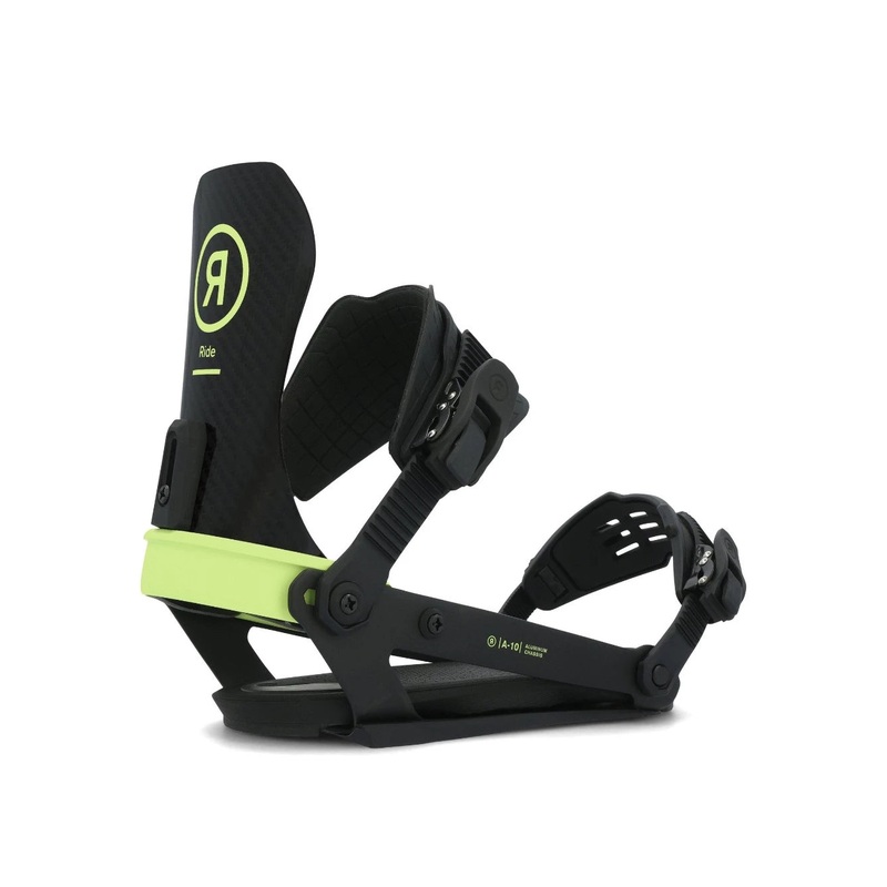 Ride A-10 Snowboard Binding in Lime 2024
