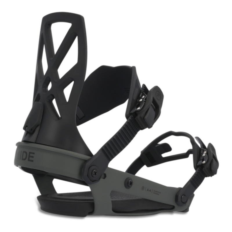 Ride A-4 Snowboard Binding in Black 2024