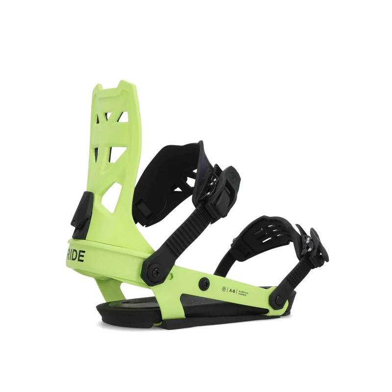 Ride A-8 Snowboard Binding in Lime 2024