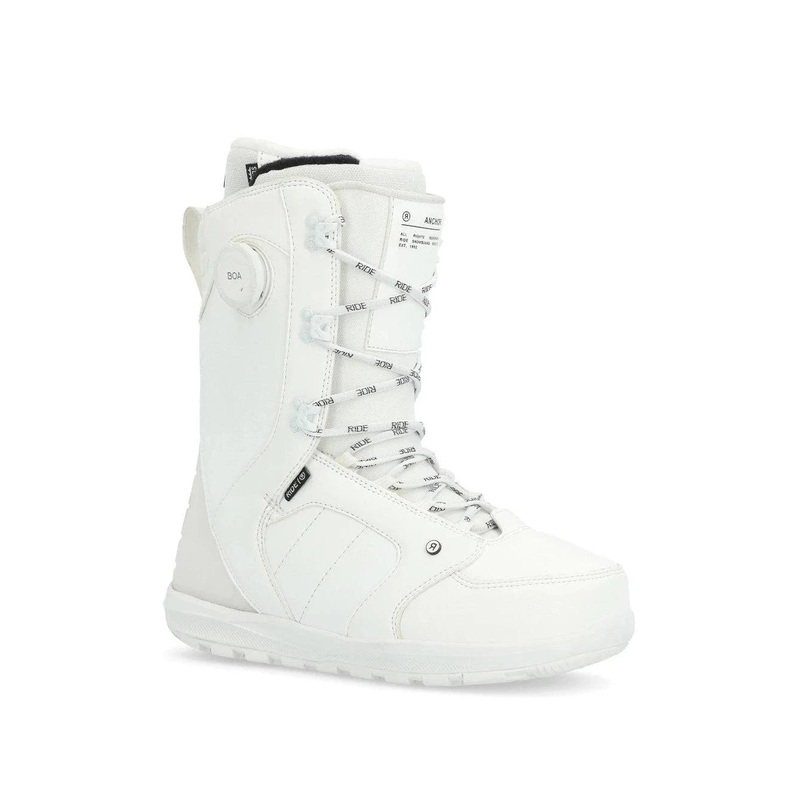 Ride Anchor Snowboard Boot in White 2024
