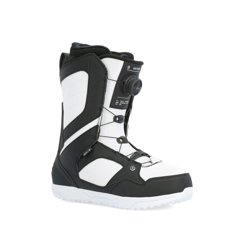 Ride Anthem Snowboard Boot in White 2024