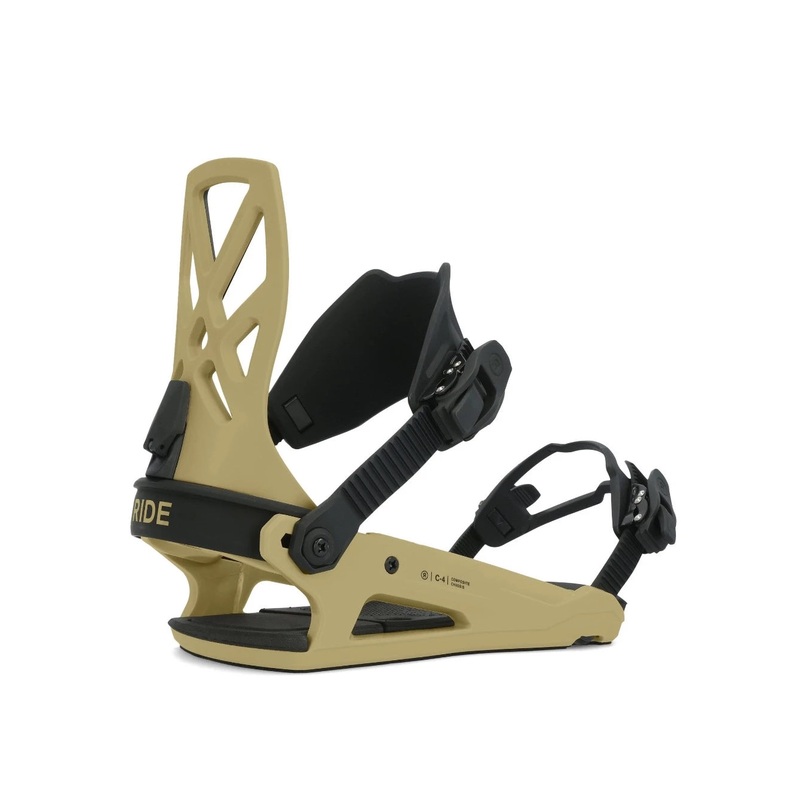 Ride C-4 Snowboard Binding in Olive 2024