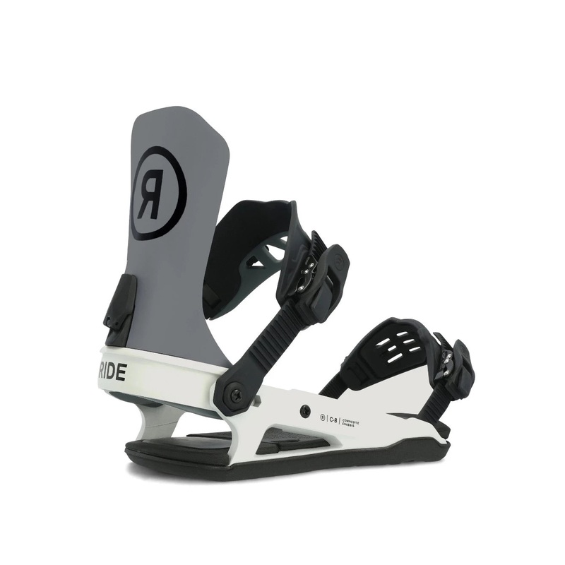Ride C-8 Snowboard Binding in Grey 2024