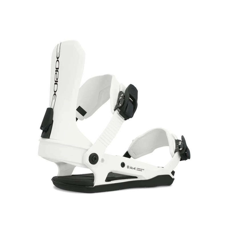 Ride CL-6 Womens Snowboard Binding in White 2024