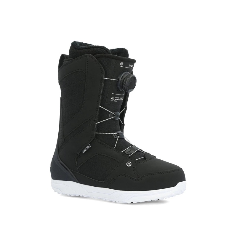 Ride Sage Womens Snowboard Boot in Black 2024