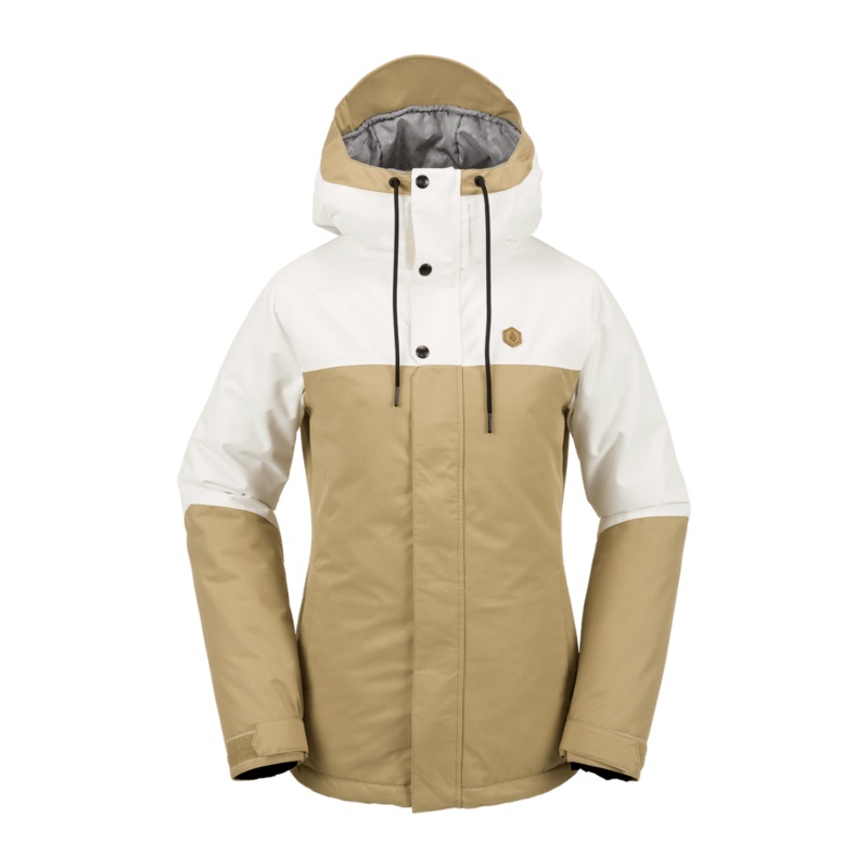 Volcom Bolt Womens Insulated Snow Jacket in Dark Khaki 2024