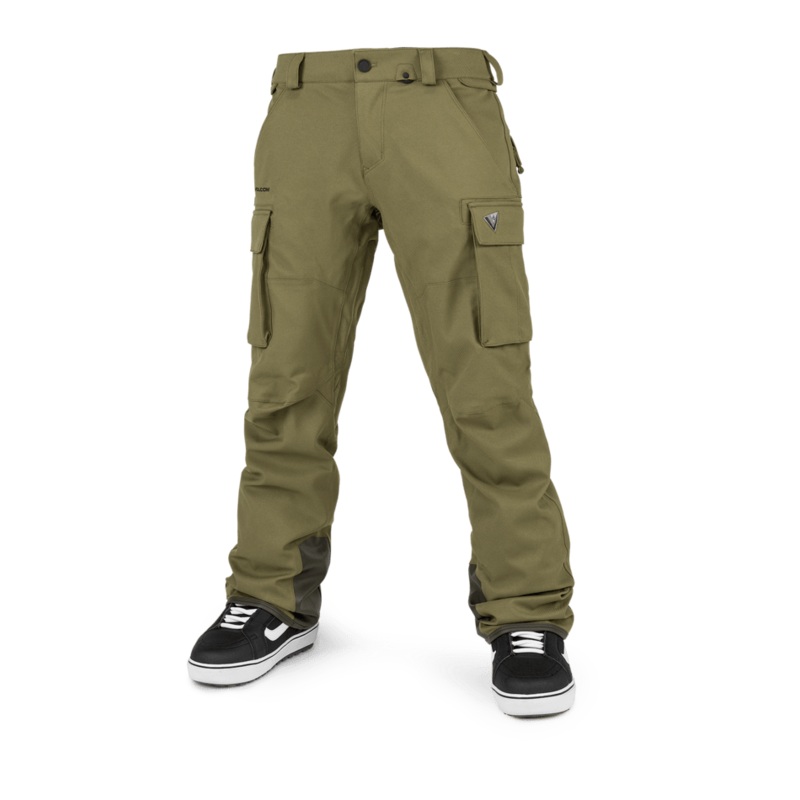 Volcom New Articulated Snow Pant in Military 2024