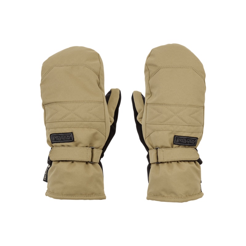Volcom Peep Gore-Tex Mitt in Dark Khaki 2024