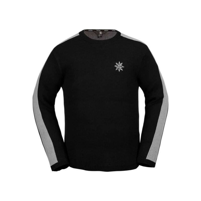 Volcom Ravelson Sweater in Black 2024