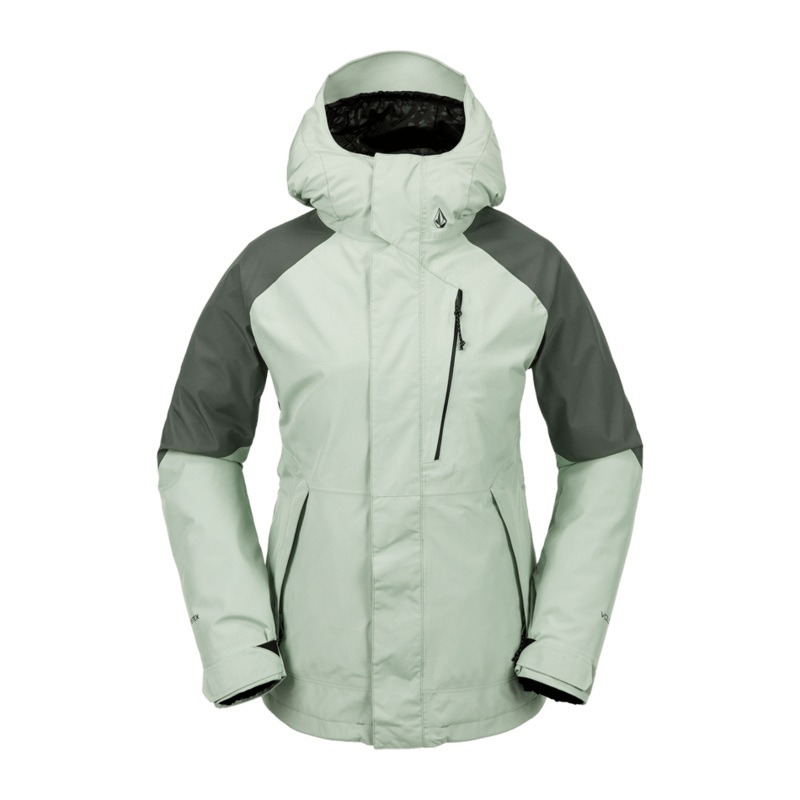 Volcom V.Co Aris Womens Insulated Gore Snow Jacket in Sage Frost 2024