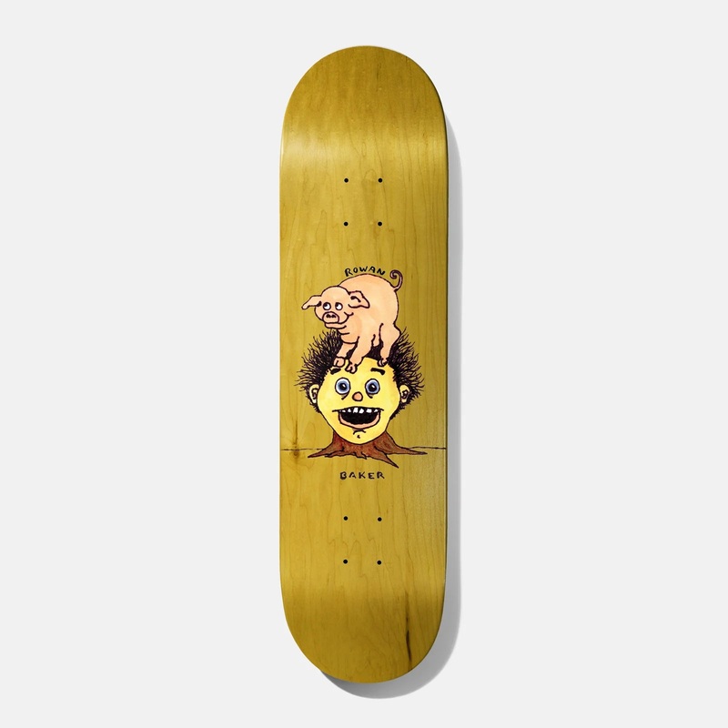Baker Rowan Piggy Back Skateboard Deck