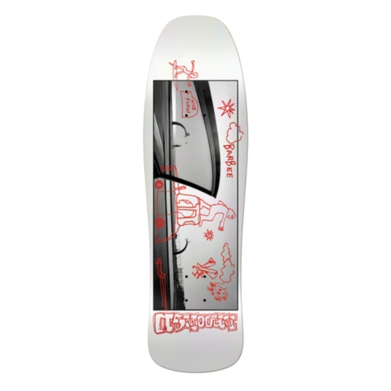 Krooked Barbee Aperture Skateboard Deck in 9.5