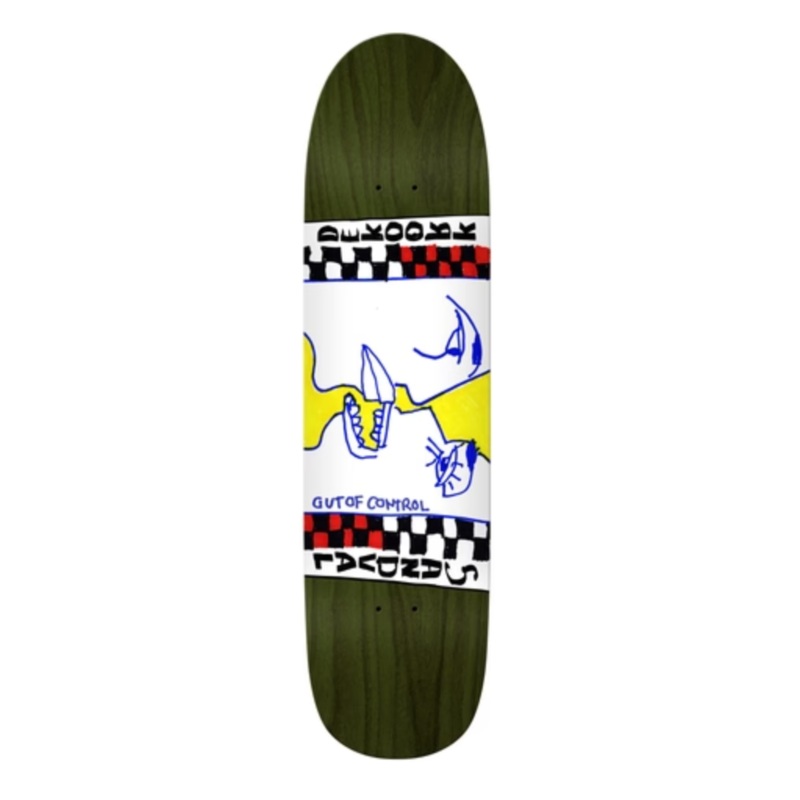 Krooked Sandoval Control Skateboard Deck in 8.25