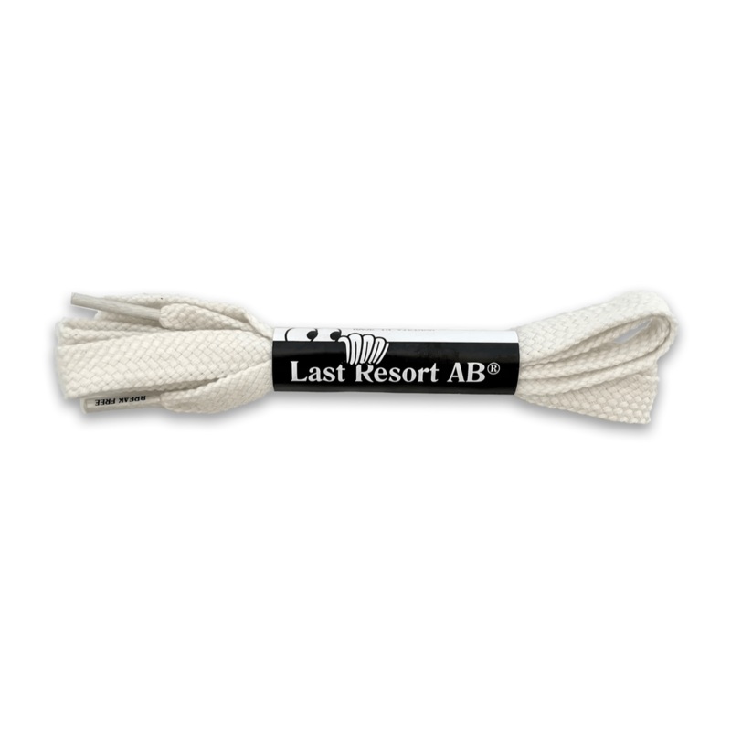 Last Resort Laces in White
