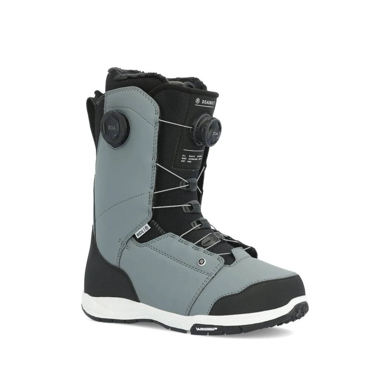 Ride Deadbolt Zonal Snowboard Boot in Slate 2024
