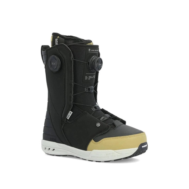 Ride Lasso Pro Wide Snowboard Boot in Black 2024