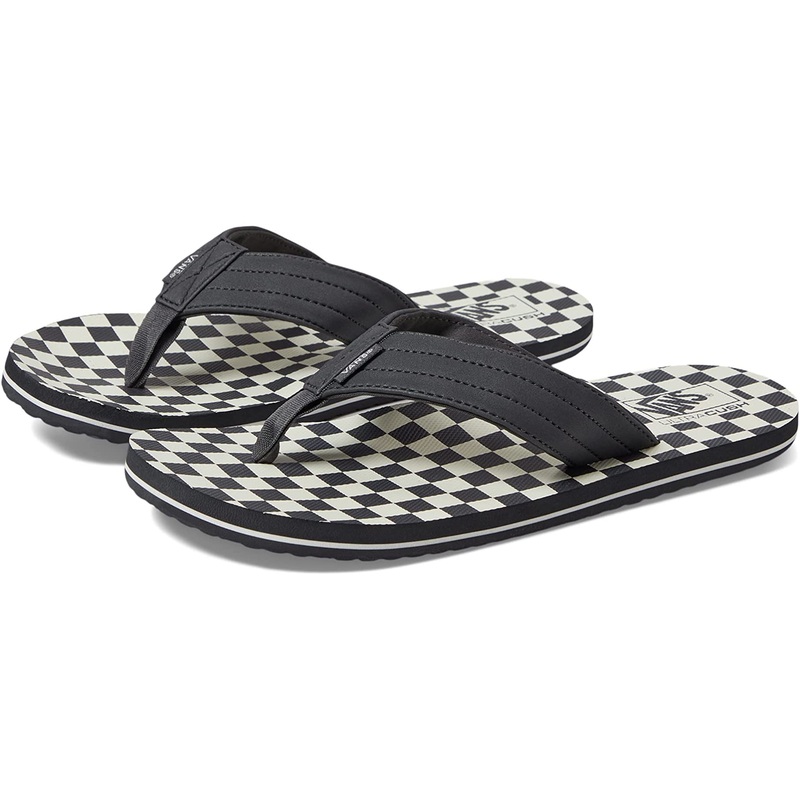Vans T Street Print Sandals in Checkerboard