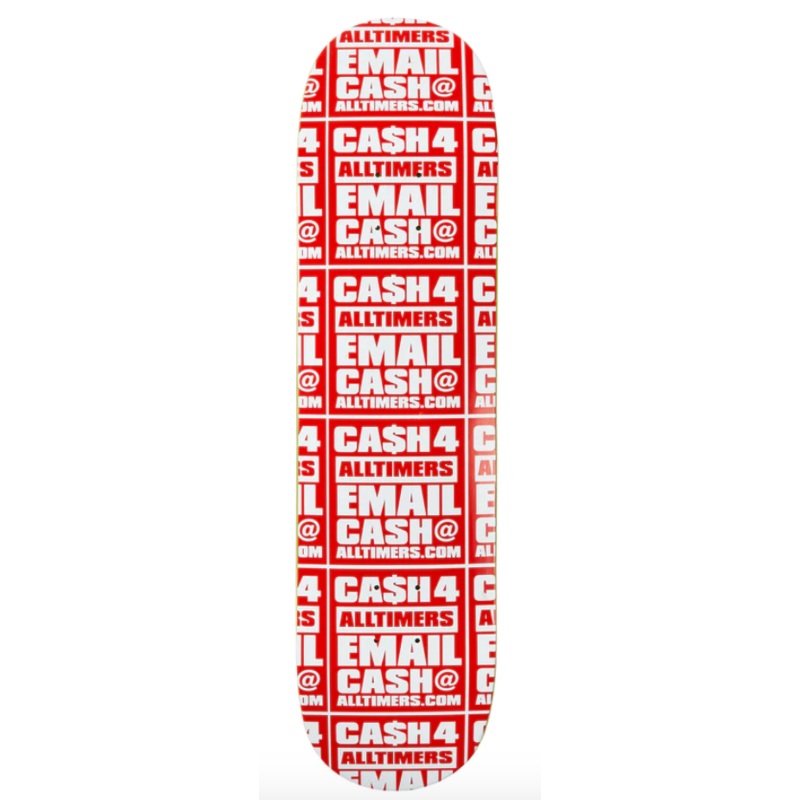 Alltimers Atlantic Ave Board Red