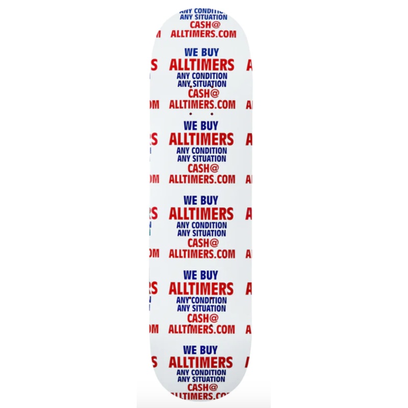 Alltimers Atlantic Ave Board White