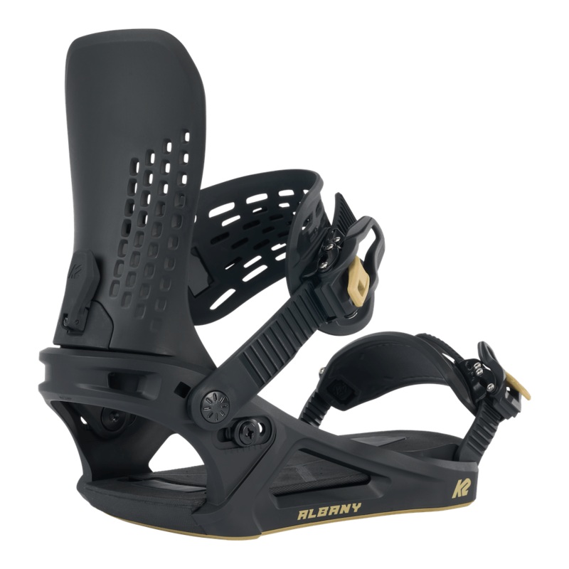 K2 Albany Womens Snowboard Bindings in Black 2024