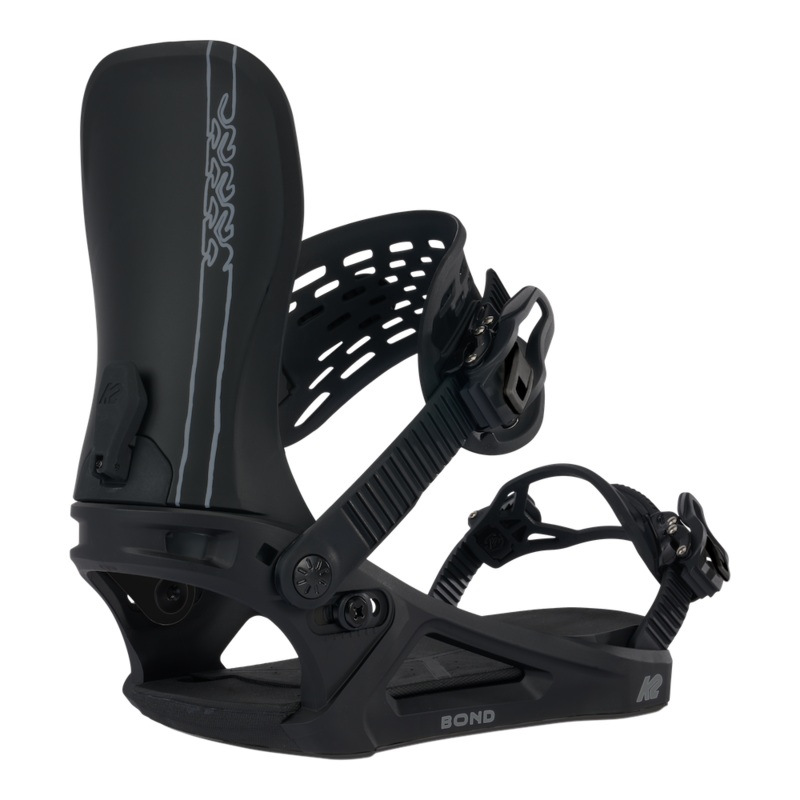 K2 Bond Snowboard Bindings in Black 2024