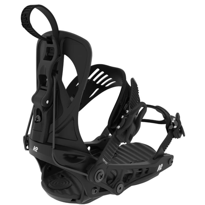 K2 Cinch Tryst Snowboard Bindings in Black 2024