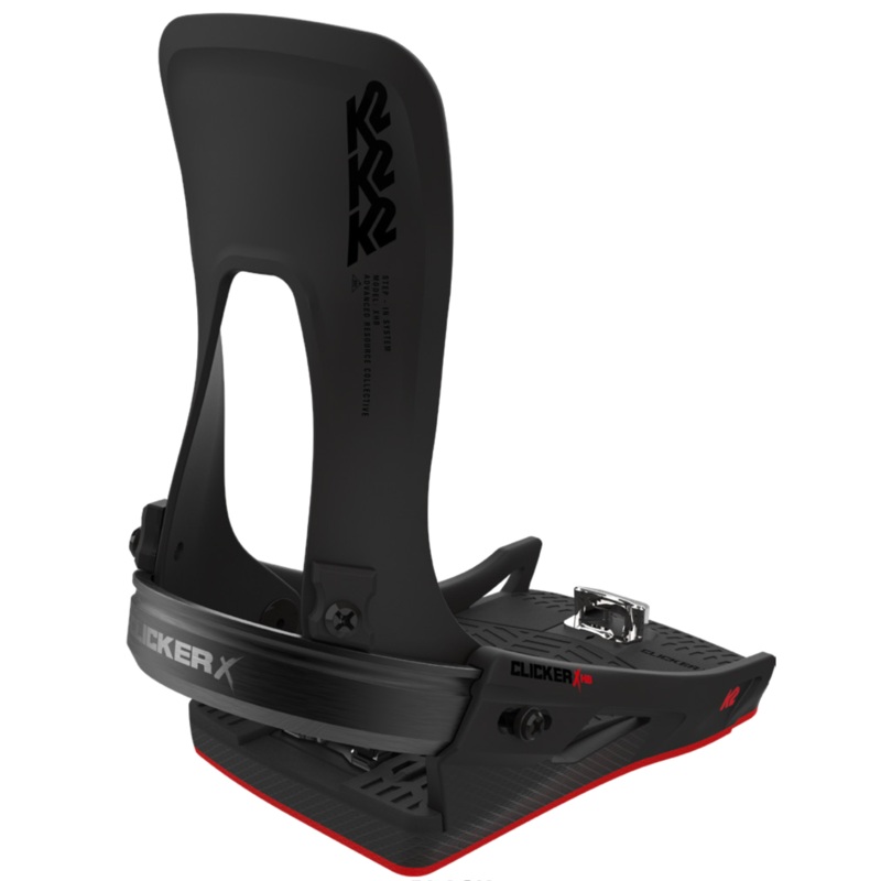 K2 Clicker Step In Womens Snowboard Bindings in Black 2024