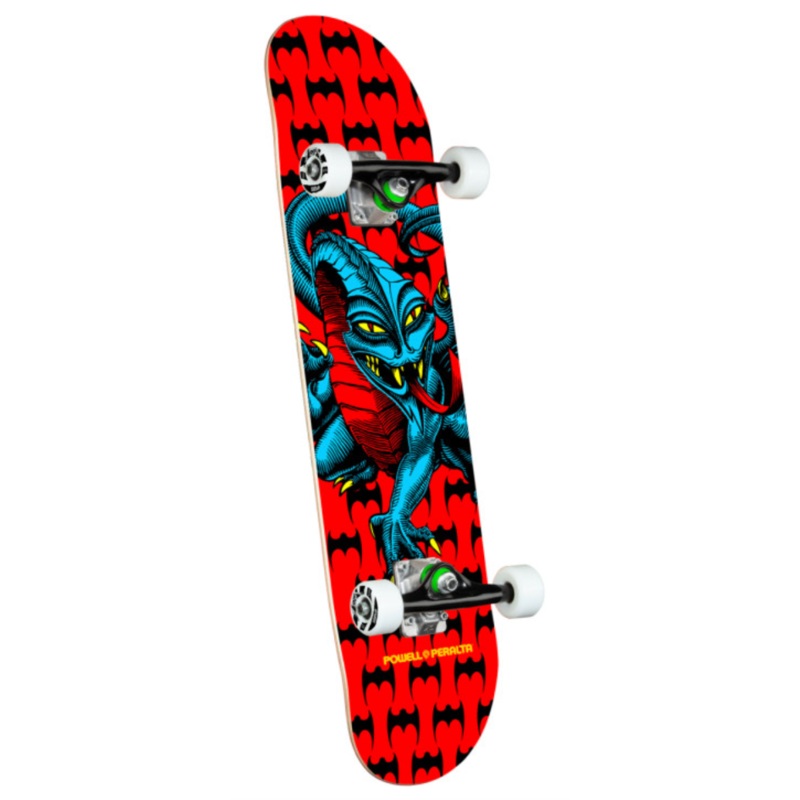 Powell Peralta Cab Dragon One Off Red Birch Complete Skateboard 7.75 x 31.08
