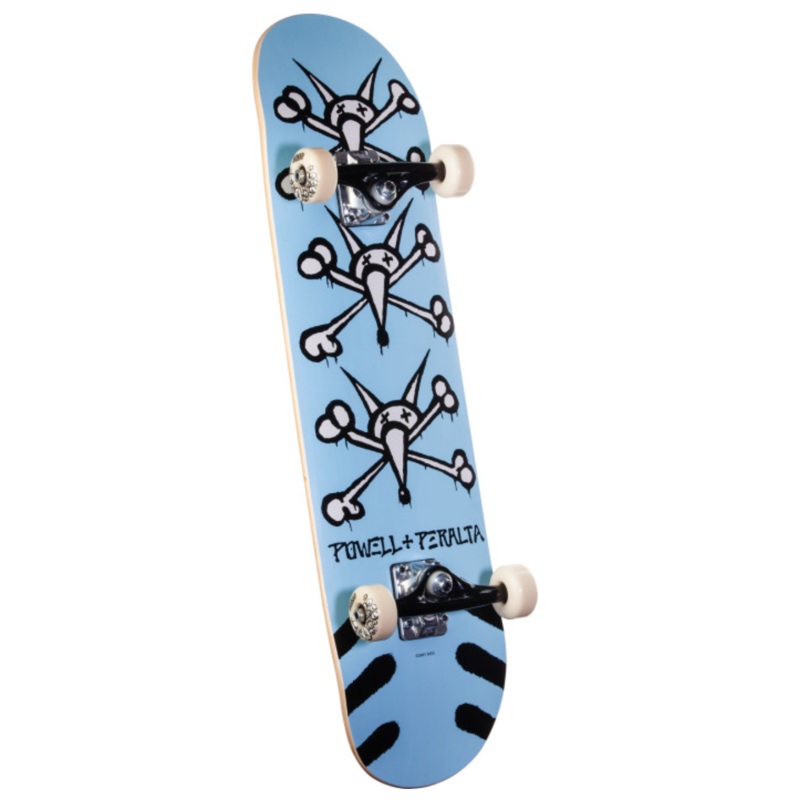 Powell Peralta Vato Rats One Off Light Blue Birch Complete Skateboard 8 x 31.45