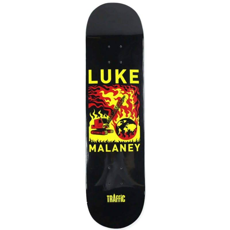 Traffic Skateboards Malaney Demolition Skateboard Deck