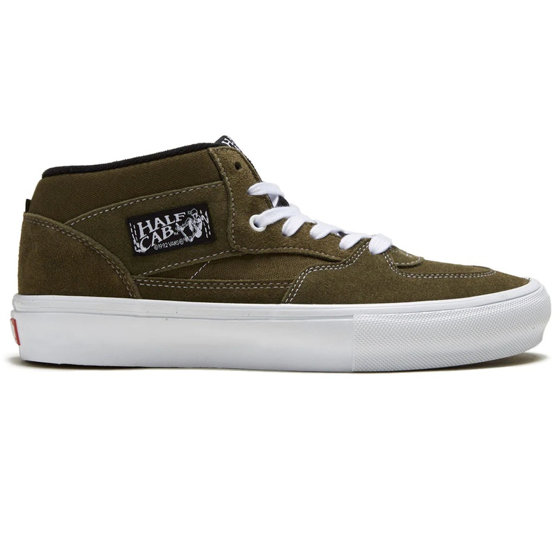 Vans Skate Half Cab in Dark Olive