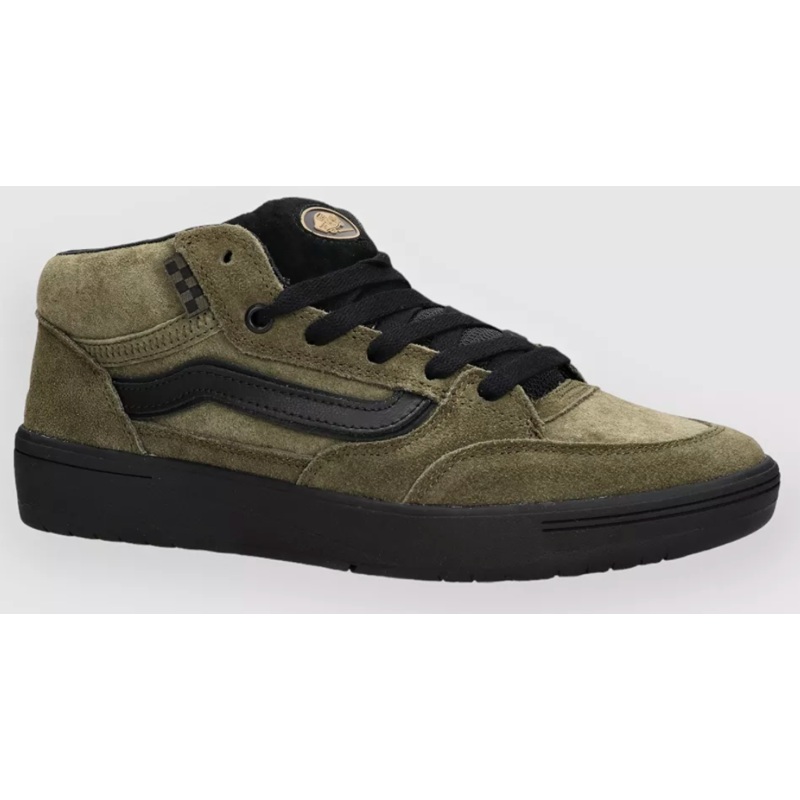 Vans Zahba Mid Beatrice Domond in Dark Olive