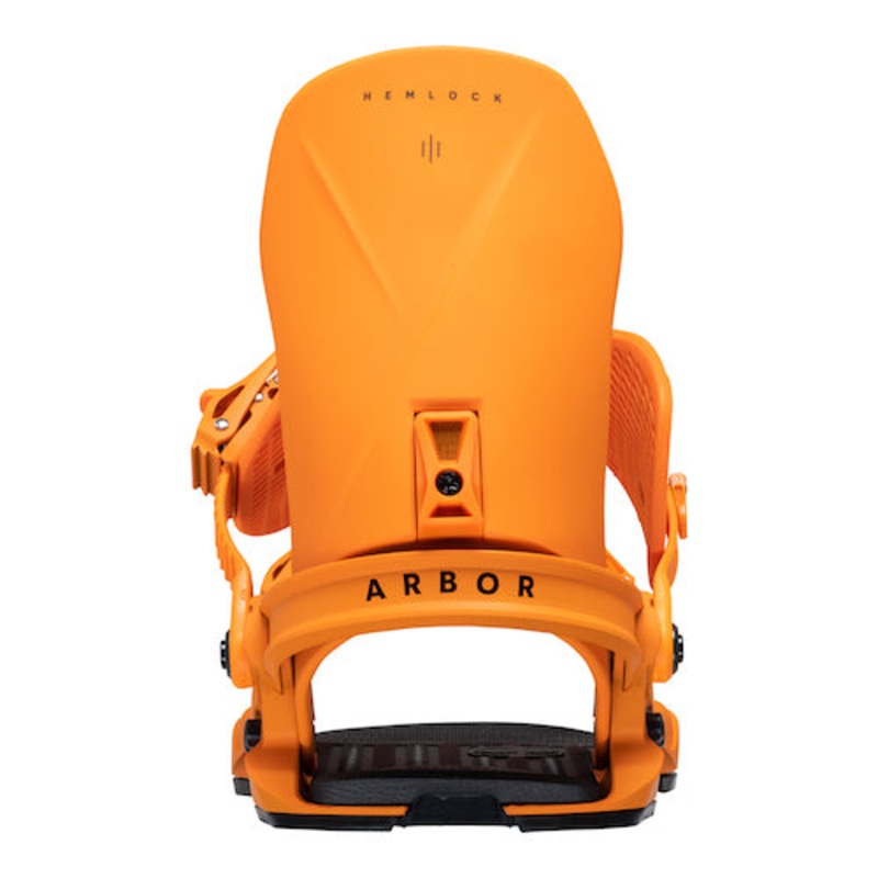 Arbor Hemlock Snowboard Binding in Orange 2024