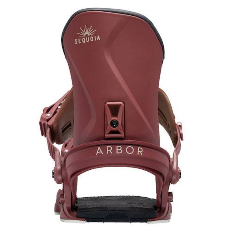 Arbor Sequoia Womens Snowboard Binding in Merlot 2024
