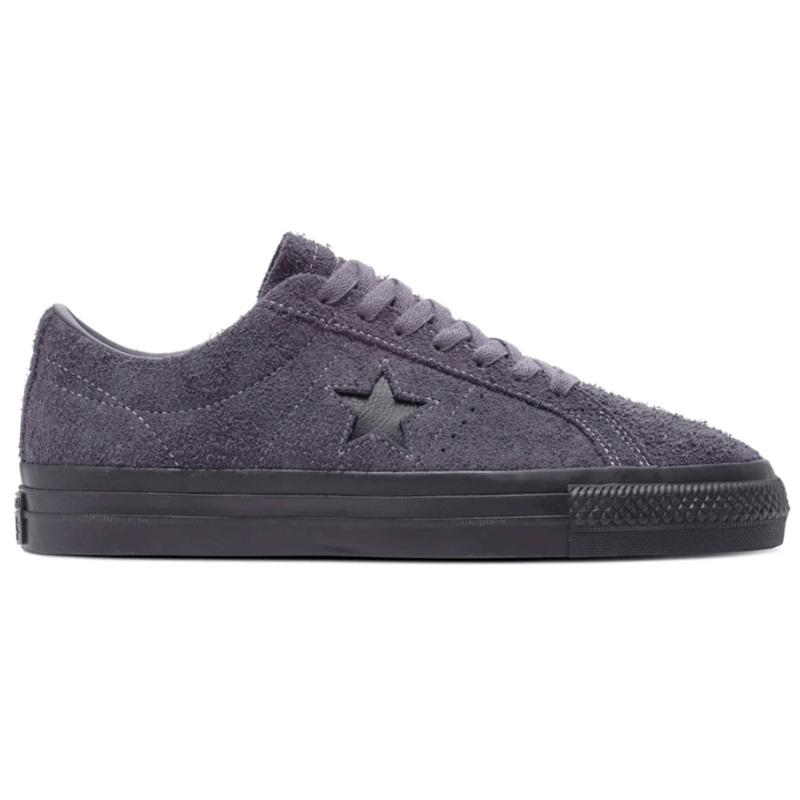 Converse One Star Pro Ox in Dark Moth/Dark Moth