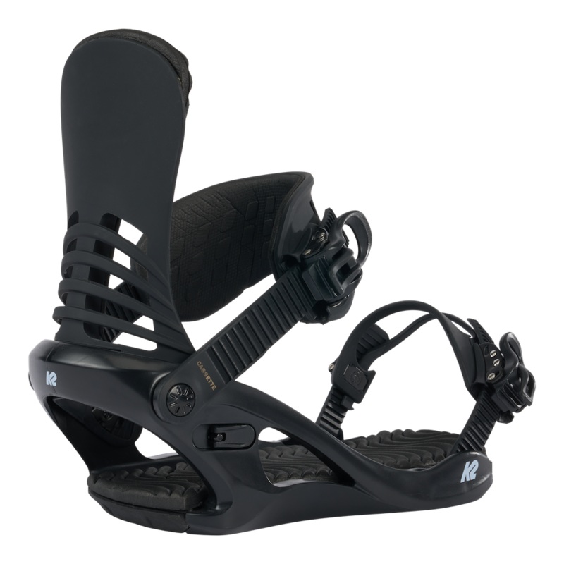 K2 Cassette Womens Snowboard Bindings in Black 2024