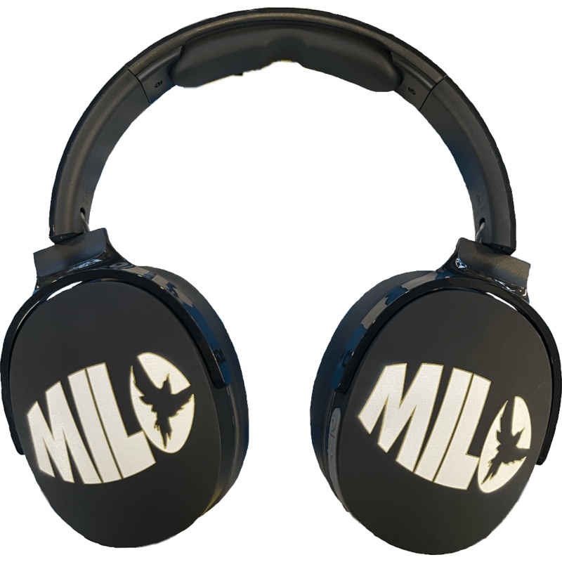 Skullcandy x Milosport Hesh Wireless Headphones in Black and Gold
