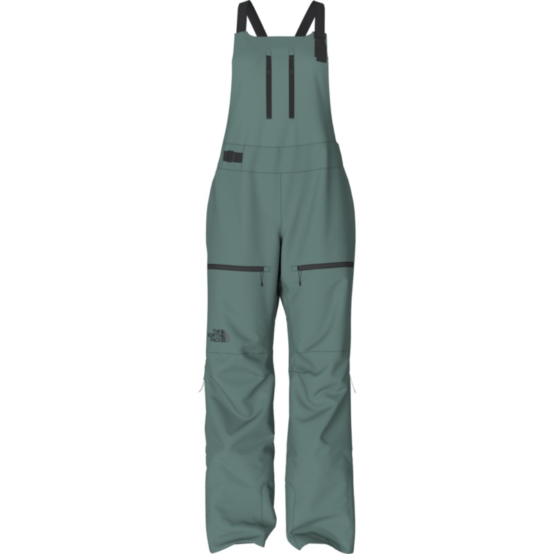 The North Face Womens Ceptor Bib Snow Pant in Dark Sage 2024