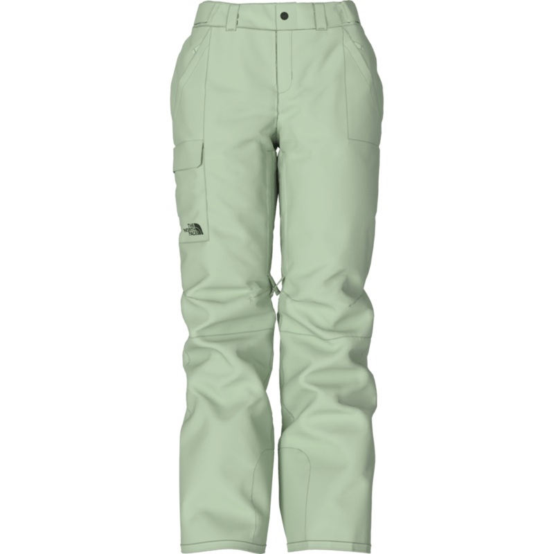 The North Face Womens Freedom Insulated Snow Pant in Misty Sage 2024