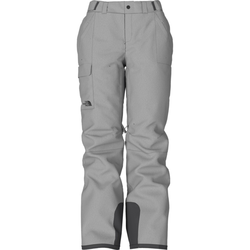 The North Face Womens Freedom Insulated Snow Pant in TNF Medium Grey Heather 2024