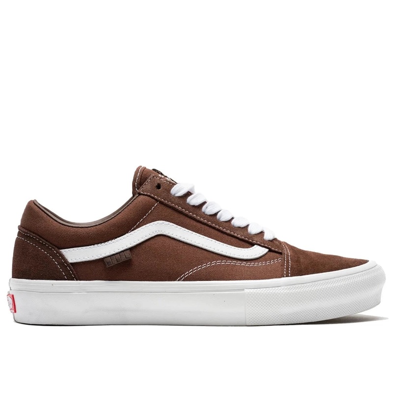 Vans Old Skool Pro Shoe in Nick Michel Brown/White