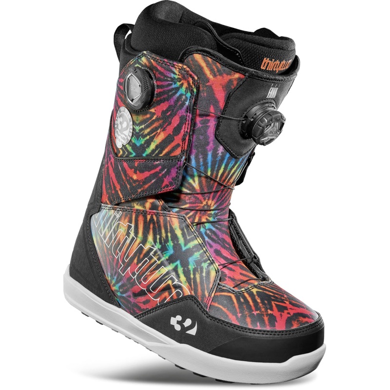32 (Thirty Two) Lashed Double Boa Pat Fava Quick Strike Snowboard Boots in Black Print 2024