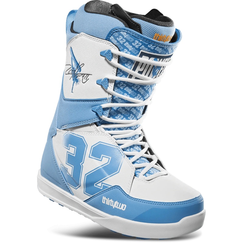 32 (Thirty Two) Lashed Powell Snowboard Boots in Blue and White 2024