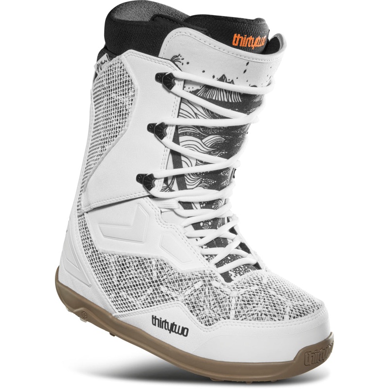 32 (Thirty Two) TM-2 (Team 2) Phil Hansen Quick Strike Snowboard Boots in White Black and Gum 2024