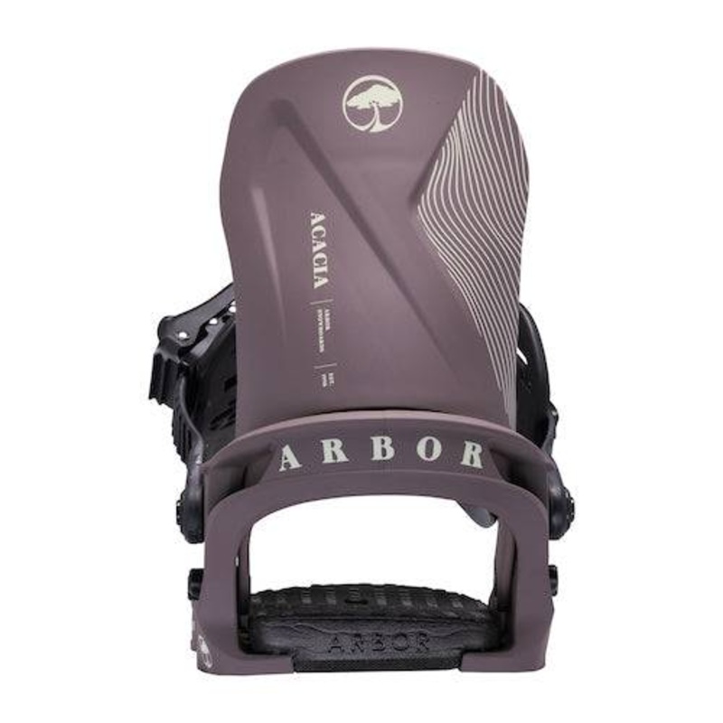 Arbor Acacia Womens Snowboard Binding in Lavender 2024