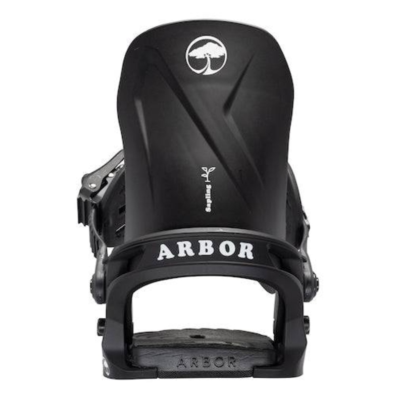 Arbor Sapling Kids Snowboard Binding in Black 2024