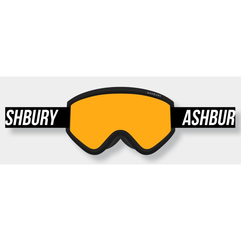 Ashbury Day Vision Snow Goggle with a Amber Lens