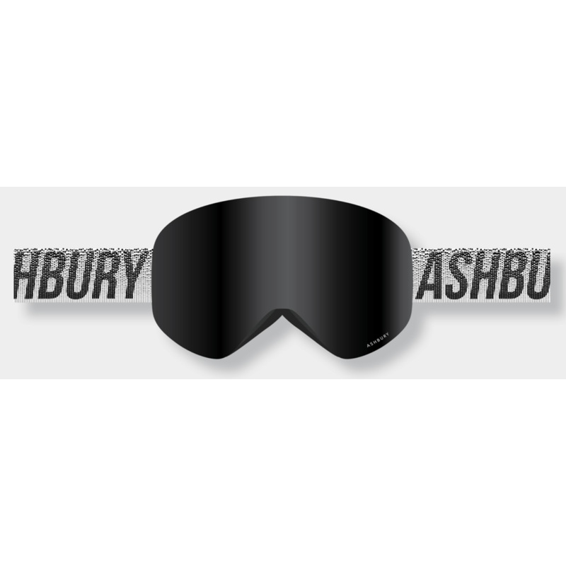 Ashbury Hornet Rio Snow Goggle with a Dark Smoke Lens and a Spare Yellow Lens